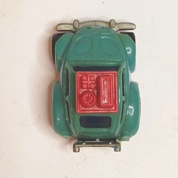 MINI VW Volkswagon 2 Beetles Set Friction (Not Working) Vintage 1 Bumper Broken - Picture 13 of 15